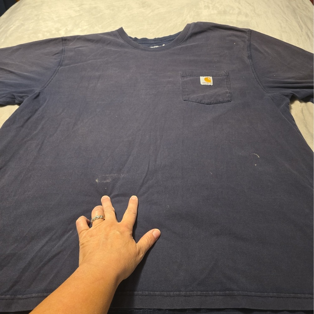 Carhartt Shirt Lot Of 7 Sz 2XL Tees T-Shirts Workwear Short Sleeve Loose OG Fit - Picture 16 of 16